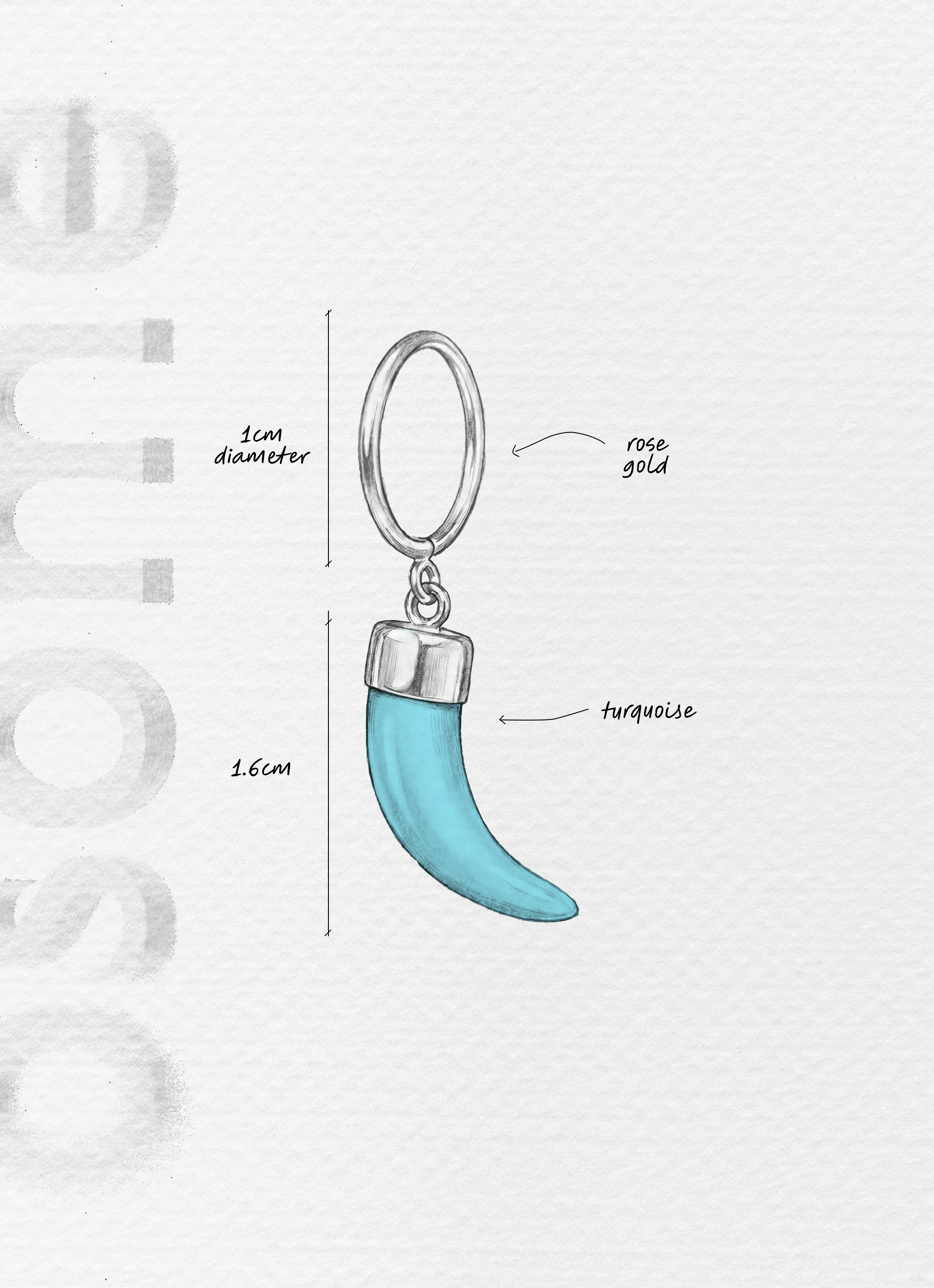 THE CLAW IN TURQUOISE